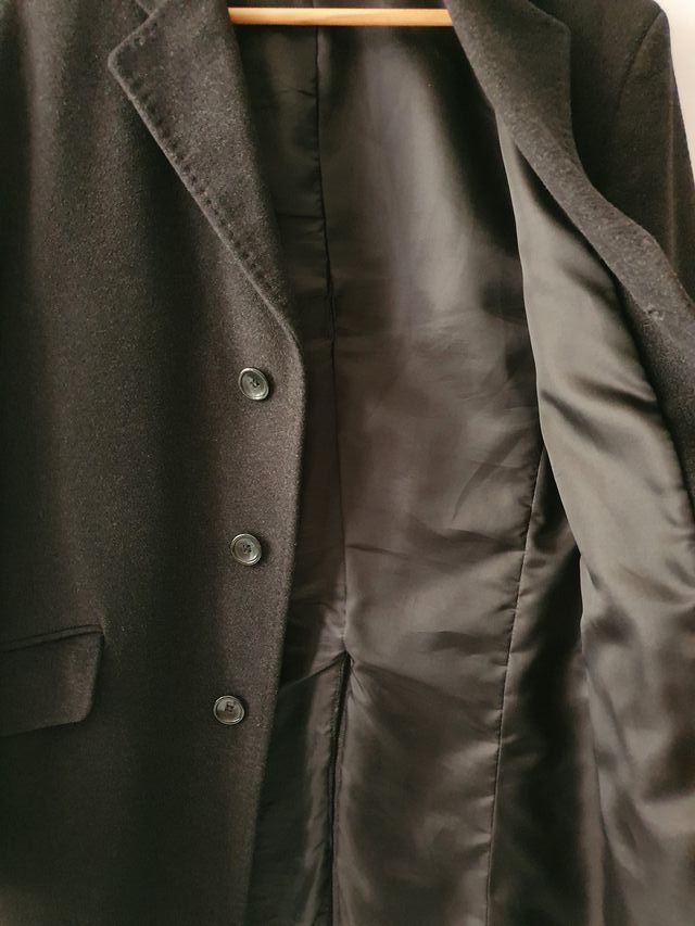 Abrigo de lana y cachemir para hombre, Marchesani