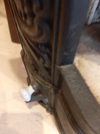 estufa de hierro de gas