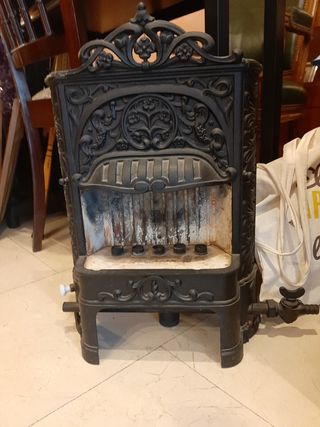 estufa de hierro de gas