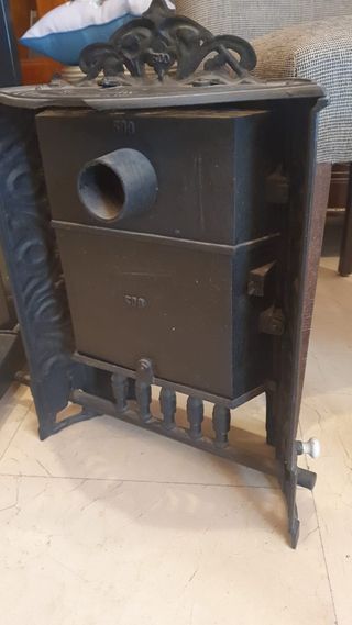 estufa de hierro de gas