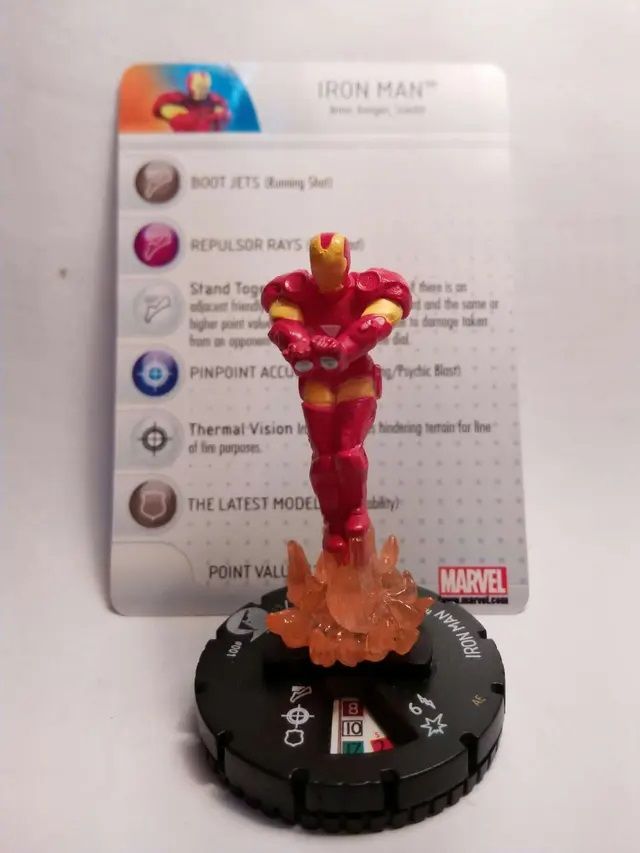 MINIATURA MARVEL IRON MAN (CHAOS WAR)