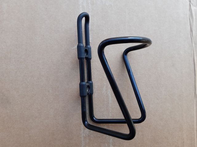 Portabidón negro bicicleta