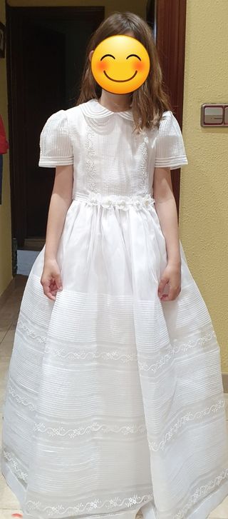 Vestido, cancan y zapatos de Primera Comunion