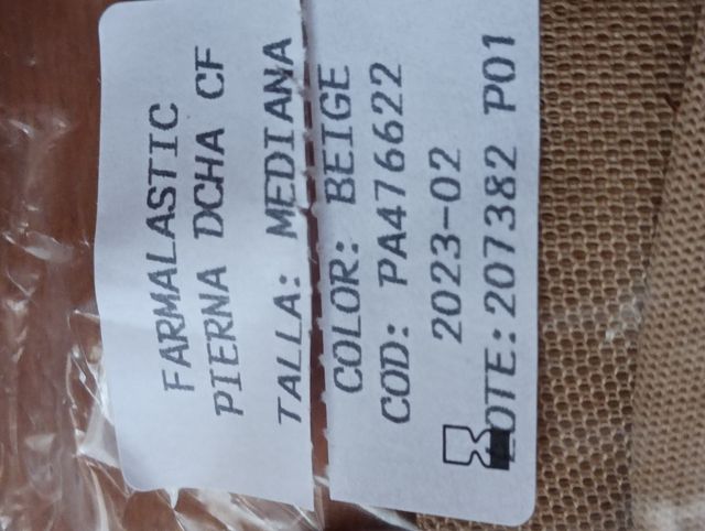 Meia de uma perna, FARMALASTIC