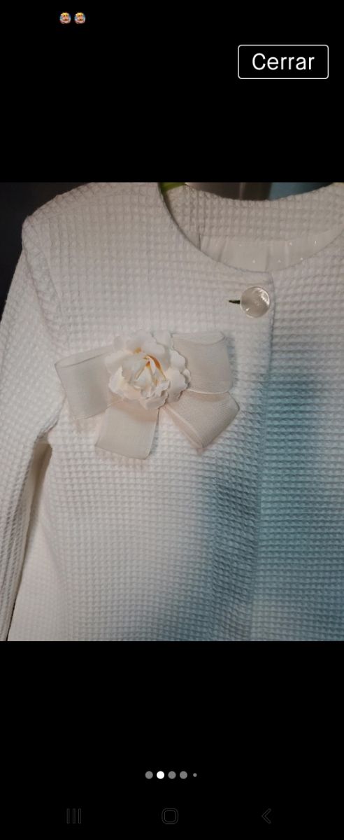 Bonita chaqueta de Tizzas nueva niña 8 años