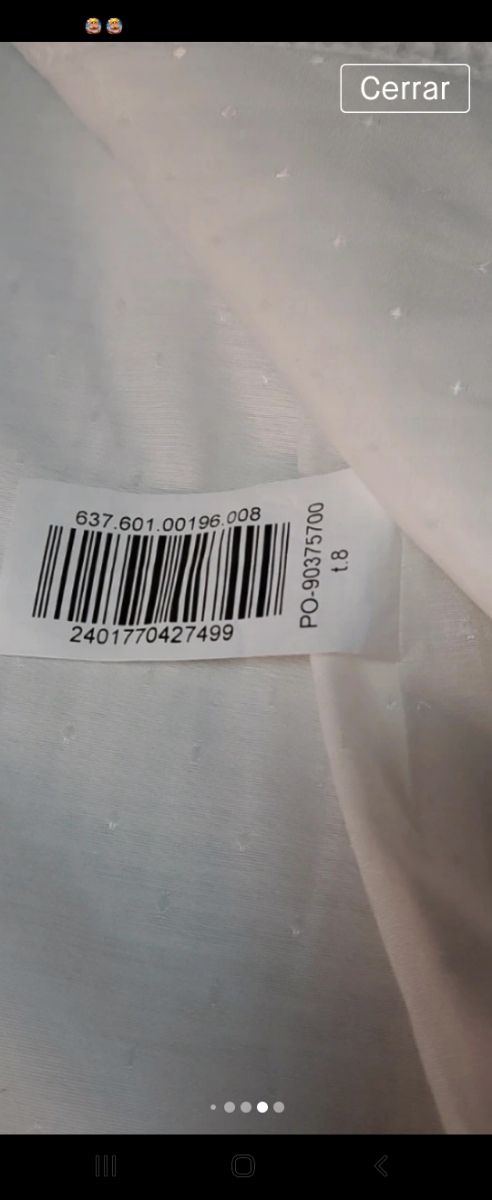 Bonita chaqueta de Tizzas nueva niña 8 años