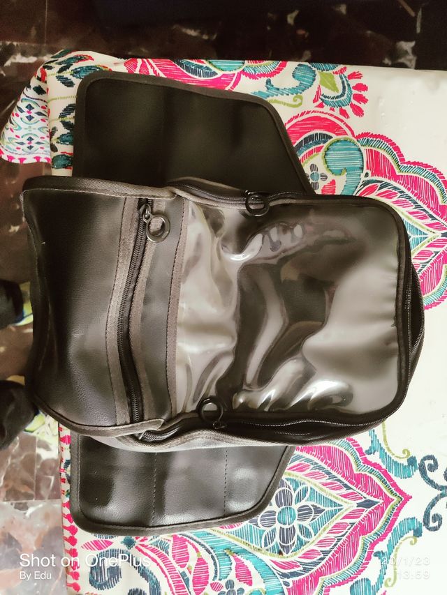 Bolsa imantada sobre deposito