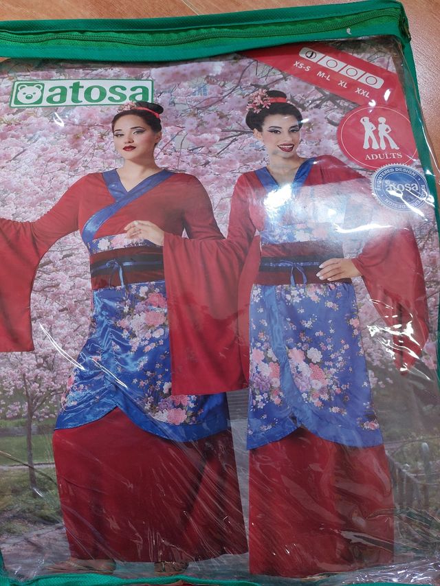 Disfraz mujer gheisa T S/M