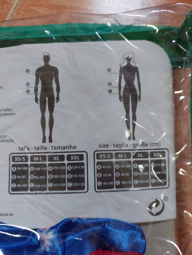 Disfraz mujer gheisa T S/M