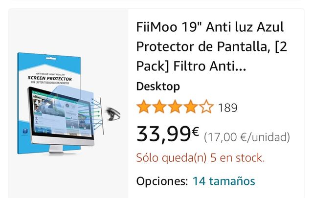 Pantalla protectora de ordenador