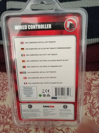 Nunchuk para la Wii sin estrenar 