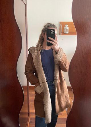 Chaquetón marrón 