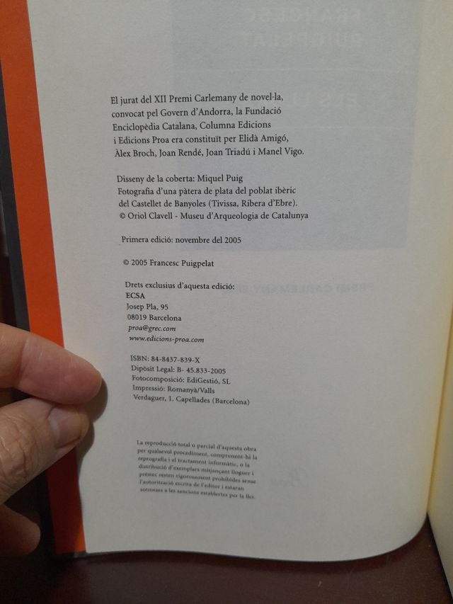 Els Llops. Novel·la de Francesc Puigpelat