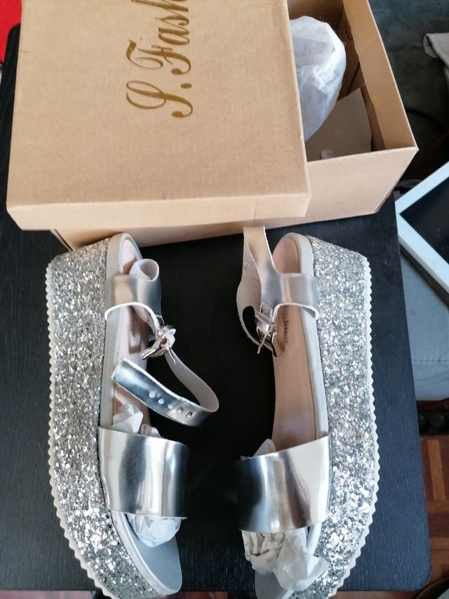 sandalias de plataforma 