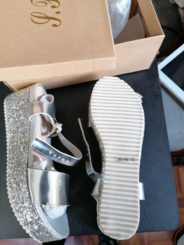 sandalias de plataforma 