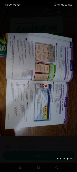 Libro francés primero bachillerato