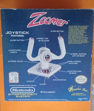 ZOOMER NINTENDO NES ORIGINAL (NUEVO)