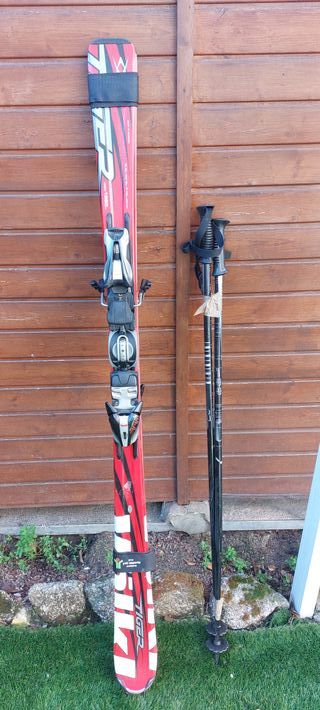 Tablas de ski con fijaciones móviles 