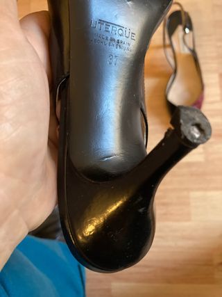 Zapatos tacón Uterque