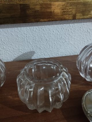 Juego de tocador de Alpaca de tres piezas.