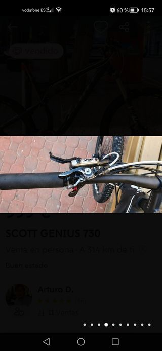 vendo o cambio por MTB talla XL Scott genius 730 