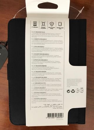Funda para e-book kindle 6"