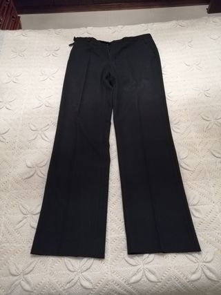 Pantalón hombre negro de vestir (Zara) 