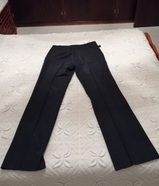 Pantalón hombre negro de vestir (Zara) 