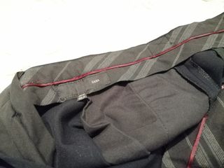 Pantalón hombre negro de vestir (Zara) 