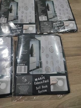Cortinas de baño 180x180cm