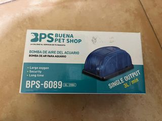 Bomba de oxigénio para aquário de peixes