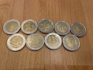 monedas conmemorativas 2 €