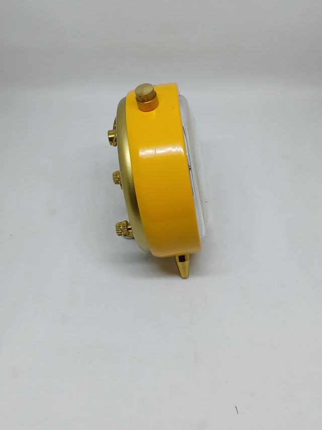 piccola sveglia meccanica originale anni '70 nuova