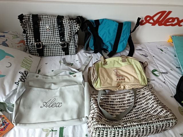 lote bolsas de carrito bebés