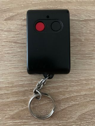 Mando garaje 8 posiciones negro