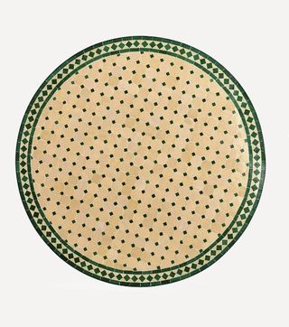 mesa de mosaico arabe 90 cm