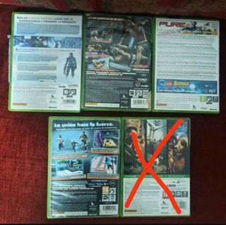 LOTE JUEGOS XBOX 360