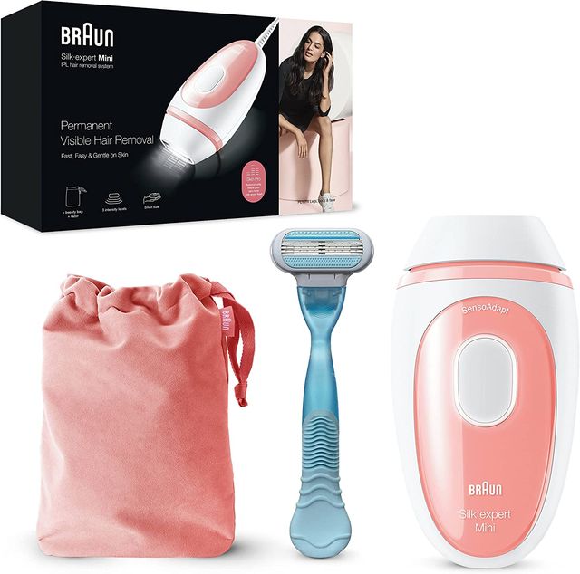 Braun IPL Silk-Expert, Luz Pulsada, mini portatil.