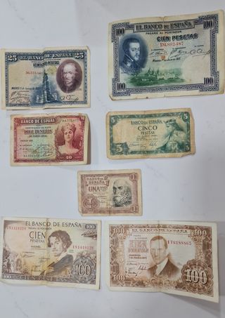 Billetes antiguos