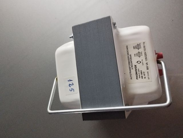 Transformador 125V/220V hasta 500 watios