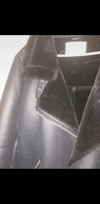 abrigo doble faz zara