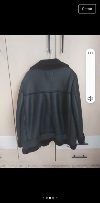 abrigo doble faz zara