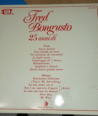 vinile Fred Bongusto 25,33 giri