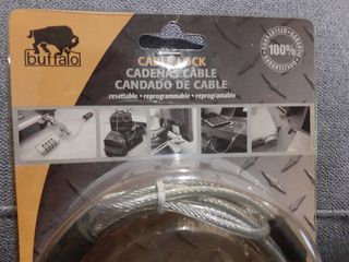 Candado de cable multiusos para portatil