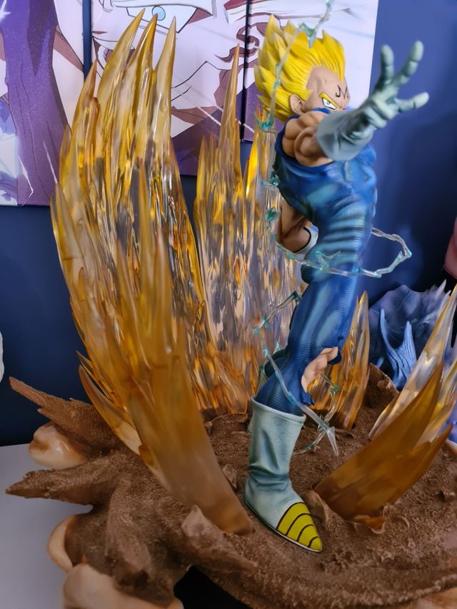 Figura resina majin vegeta tsume recast de segunda mano por 450 EUR en ...