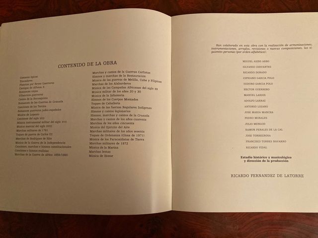 ANTOLOGIA MUSICA MILITAR DE ESPAÑA