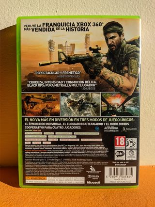 Call of Duty Black Ops | XBOX 360 | ONE | Serie X