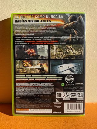 Call of Duty World at War | XBOX 360 | ONE SeriesX