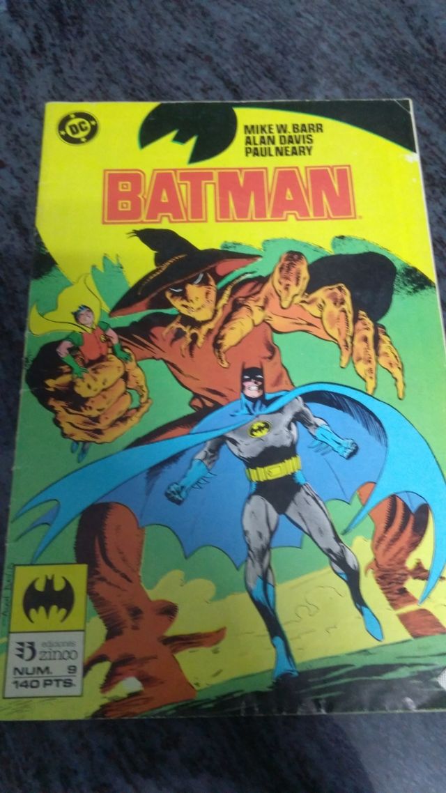 cómic antiguo Batman