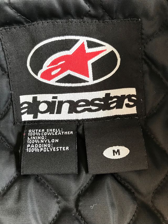 ALPINESTARS mujer talla M piel vacuno